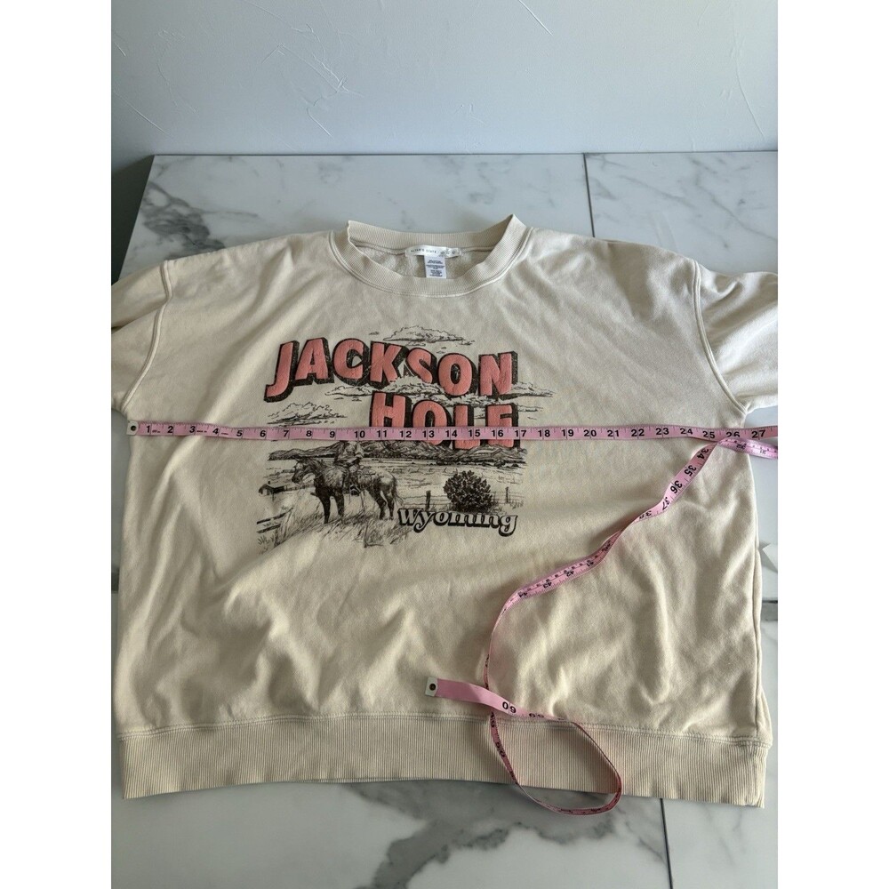 Altar'd State Jackson Hole Women Sweatshirt Size Large - Picture 5 of 5